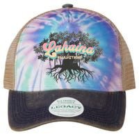 Maui Strong Lahaina Support Banyan Lahaina Hawaii Legacy Tie Dye Trucker Hat