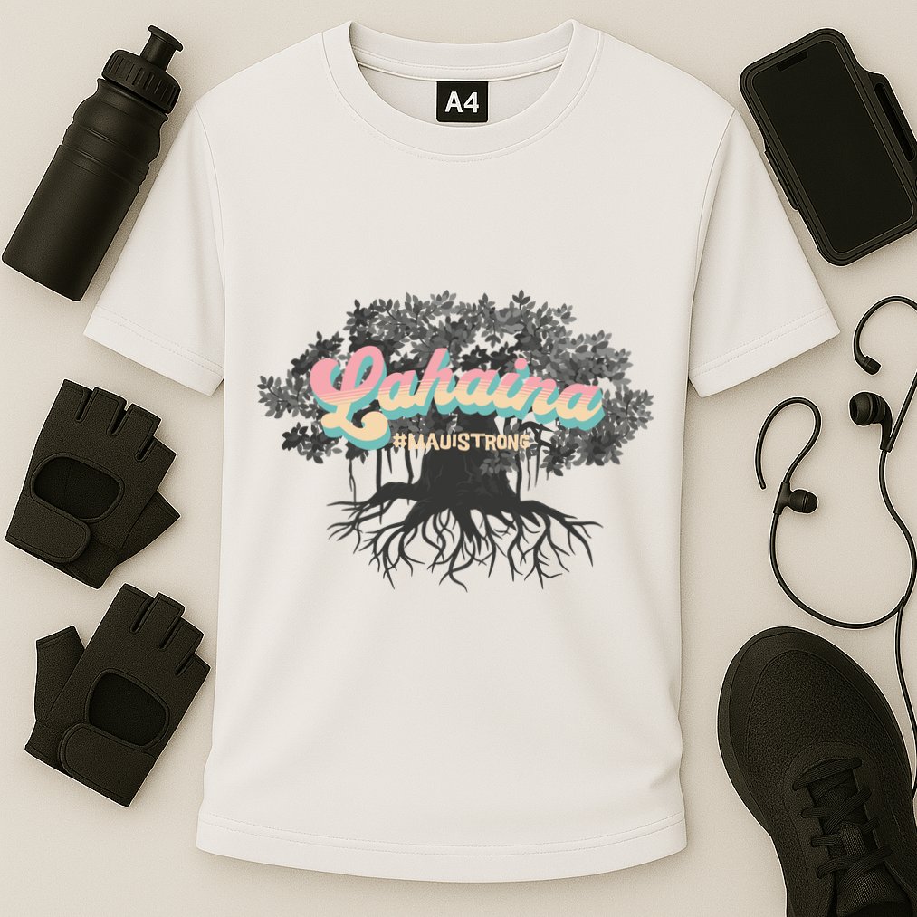 Maui Strong Lahaina Support Banyan Lahaina Hawaii Performance Shirt