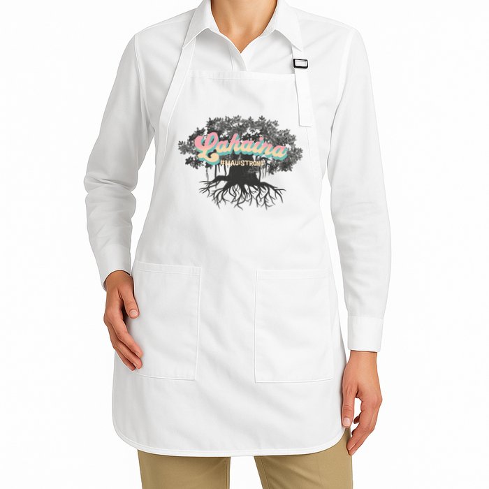 Maui Strong Lahaina Support Banyan Lahaina Hawaii Apron