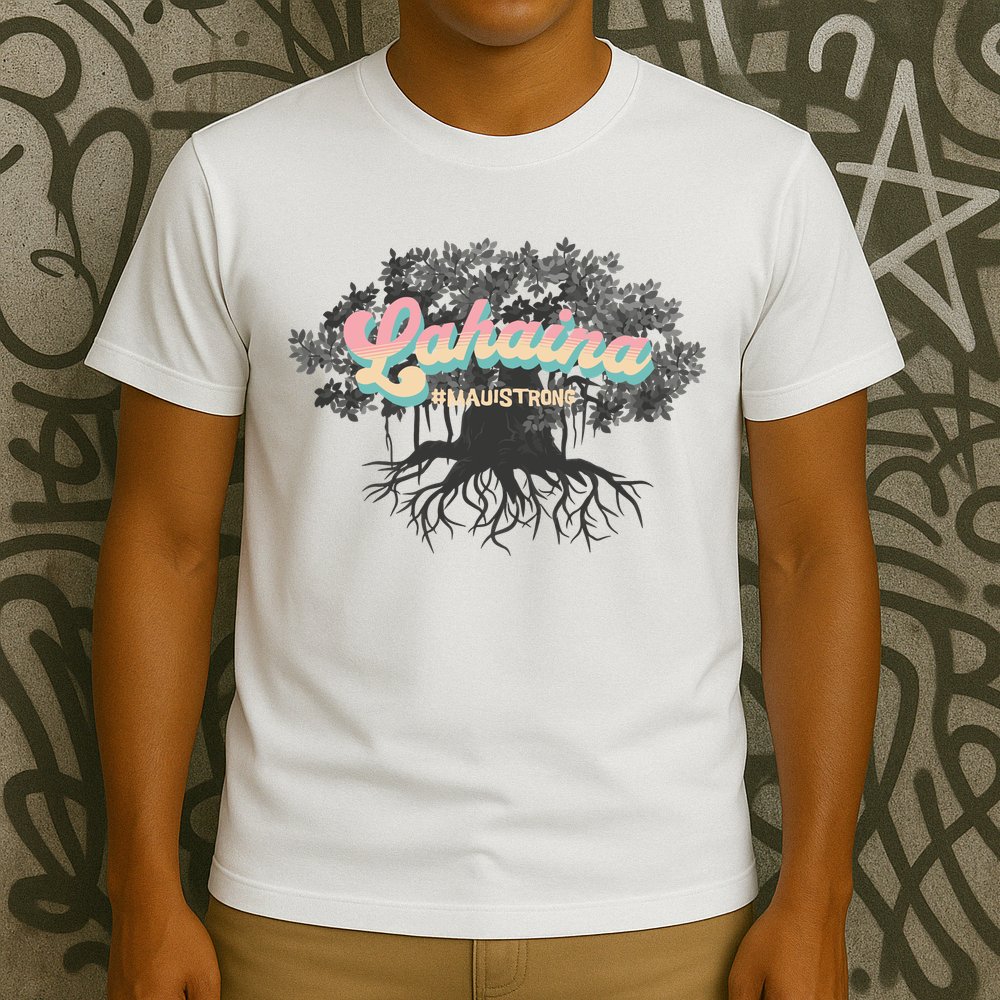 Maui Strong Lahaina Support Banyan Lahaina Hawaii T-Shirt