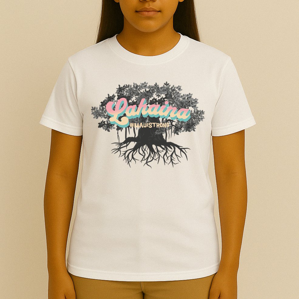 Maui Strong Lahaina Support Banyan Lahaina Hawaii T-Shirt