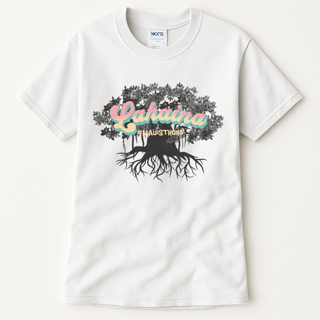 Maui Strong Lahaina Support Banyan Lahaina Hawaii Tall T-Shirt