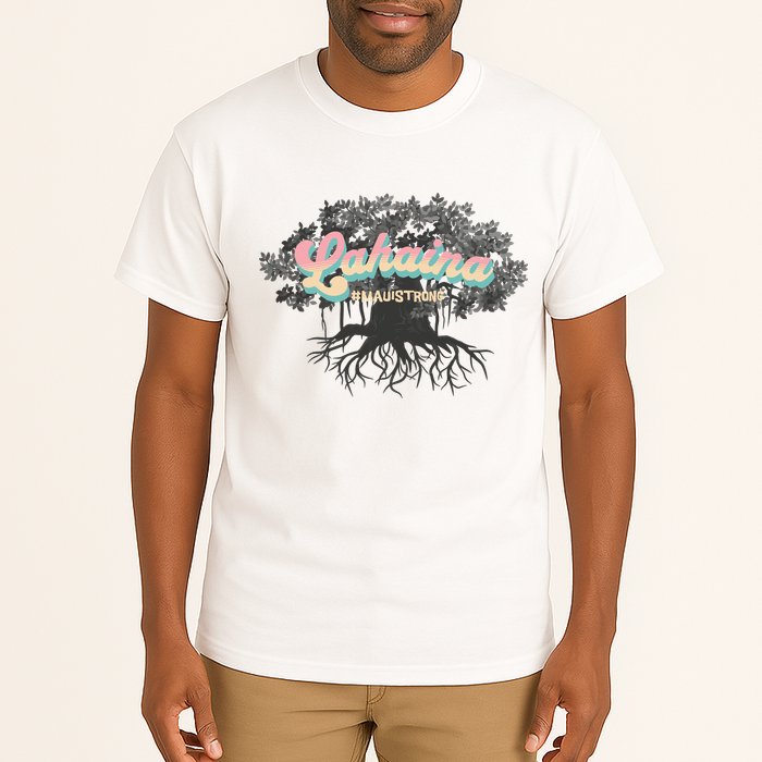 Maui Strong Lahaina Support Banyan Lahaina Hawaii Tall T-Shirt