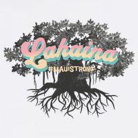 Maui Strong Lahaina Support Banyan Lahaina Hawaii V-Neck T-Shirt