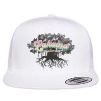 Maui Strong Lahaina Support Banyan Lahaina Hawaii Flat Bill Trucker Hat