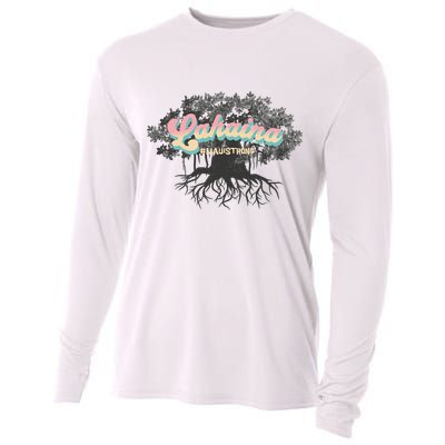 Maui Strong Lahaina Support Banyan Lahaina Hawaii Cooling Performance Long Sleeve Crew