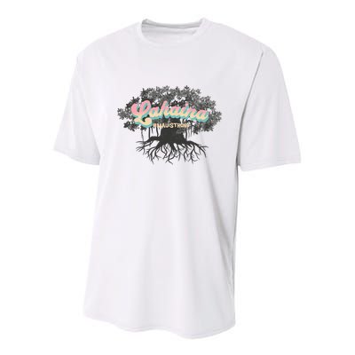 Maui Strong Lahaina Support Banyan Lahaina Hawaii Youth Performance Sprint T-Shirt
