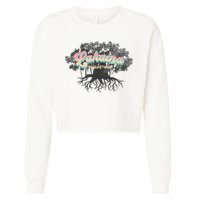 Maui Strong Lahaina Support Banyan Lahaina Hawaii Cropped Pullover Crew