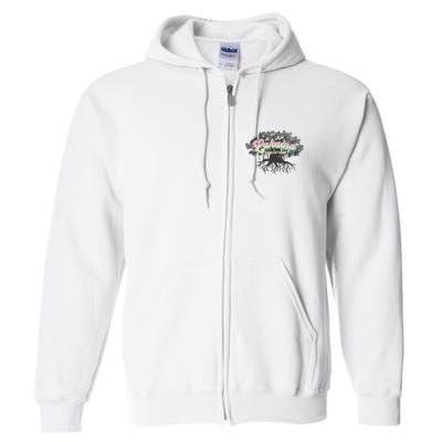 Maui Strong Lahaina Support Banyan Lahaina Hawaii Full Zip Hoodie