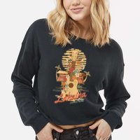 Maui Strong Lahaina Support Lahaina Hawaii Cropped Pullover Crew