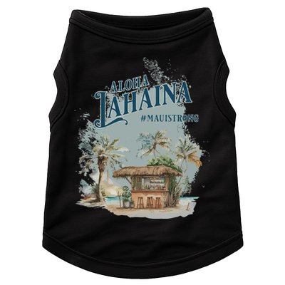 Maui Strong Lahaina Support Lahaina Hawaii Doggie Tank