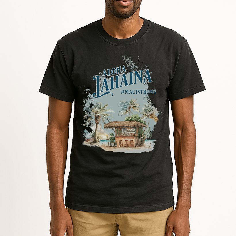 Maui Strong Lahaina Support Lahaina Hawaii Tall T-Shirt