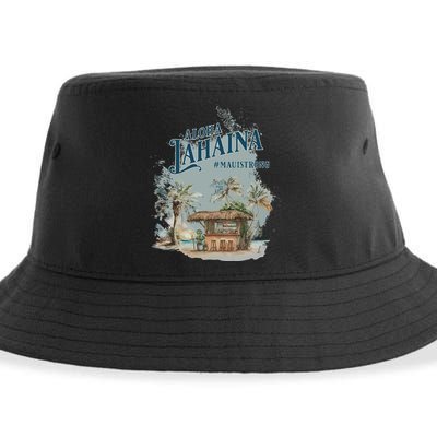 Maui Strong Lahaina Support Lahaina Hawaii Sustainable Bucket Hat