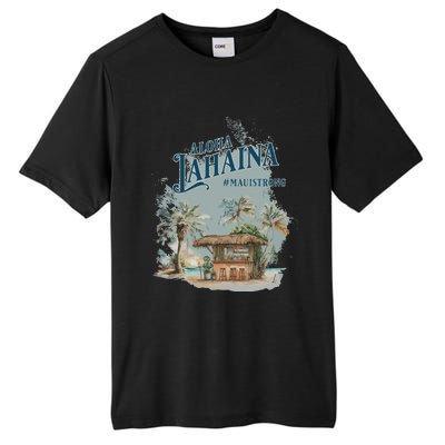 Maui Strong Lahaina Support Lahaina Hawaii Tall Fusion ChromaSoft Performance T-Shirt