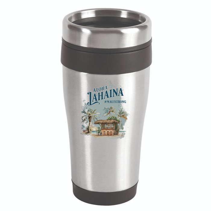 Maui Strong Lahaina Support Lahaina Hawaii 16oz Travel Tumbler