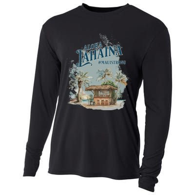 Maui Strong Lahaina Support Lahaina Hawaii Cooling Performance Long Sleeve Crew