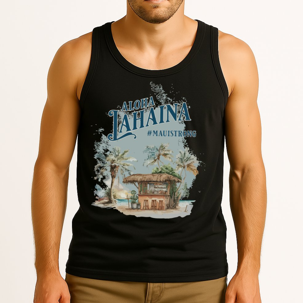 Maui Strong Lahaina Support Lahaina Hawaii Tank Top