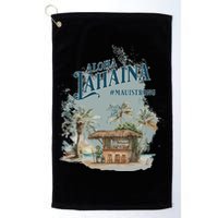 Maui Strong Lahaina Support Lahaina Hawaii Golf Towel
