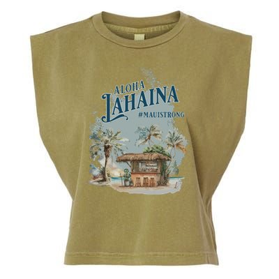 Maui Strong Lahaina Support Lahaina Hawaii Garment-Dyed Women's Muscle Tee