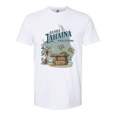 Maui Strong Lahaina Support Lahaina Hawaii Softstyle CVC T-Shirt