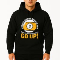 My Skill Level Would Go Up Billiards Dad Gift For Father’s Day Hoodie