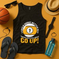 My Skill Level Would Go Up Billiards Dad Gift For Father’s Day Tank Top