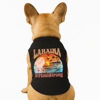 Maui Strong Lahaina Banyan Tree Maui Hawaii Shoreline Doggie Tank