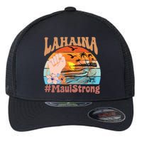 Maui Strong Lahaina Banyan Tree Maui Hawaii Shoreline Flexfit Unipanel Trucker Cap