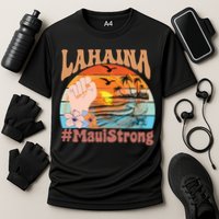 Maui Strong Lahaina Banyan Tree Maui Hawaii Shoreline Performance Shirt