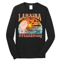 Maui Strong Lahaina Banyan Tree Maui Hawaii Shoreline Long Sleeve Shirt