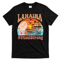 Maui Strong Lahaina Banyan Tree Maui Hawaii Shoreline T-Shirt