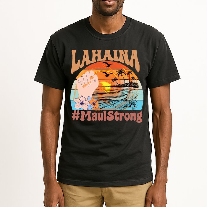 Maui Strong Lahaina Banyan Tree Maui Hawaii Shoreline Tall T-Shirt