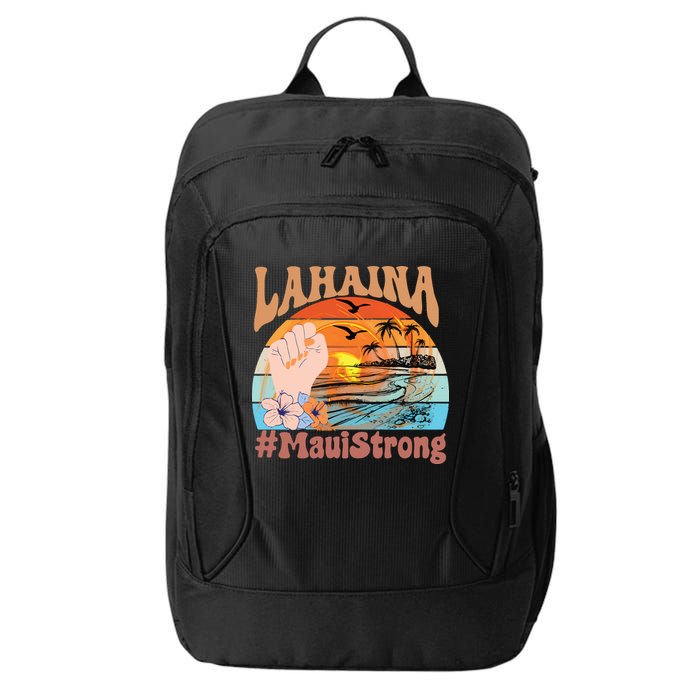 Maui Strong Lahaina Banyan Tree Maui Hawaii Shoreline City Backpack