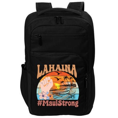 Maui Strong Lahaina Banyan Tree Maui Hawaii Shoreline Impact Tech Backpack