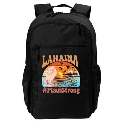 Maui Strong Lahaina Banyan Tree Maui Hawaii Shoreline Daily Commute Backpack