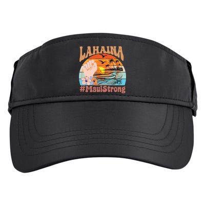 Maui Strong Lahaina Banyan Tree Maui Hawaii Shoreline Adult Drive Performance Visor