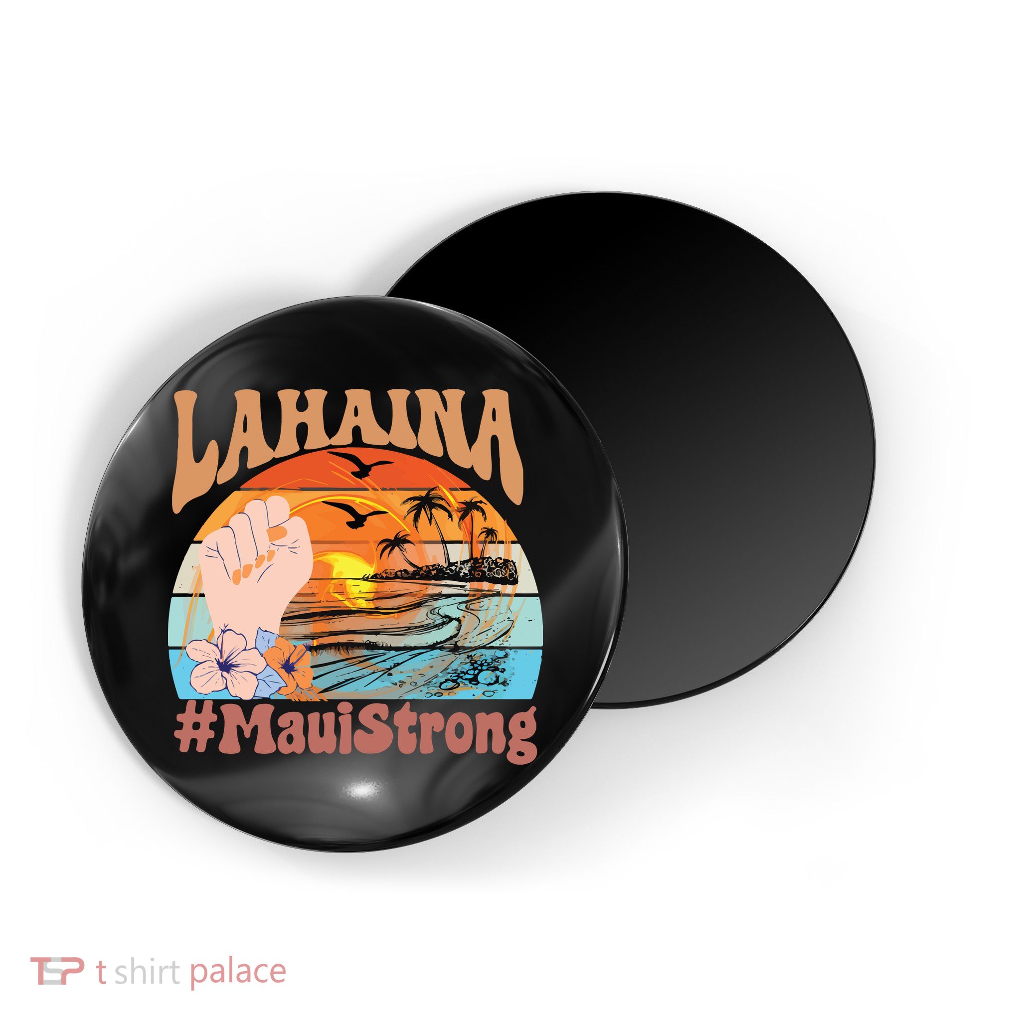 Maui Strong Lahaina Banyan Tree Maui Hawaii Shoreline Magnet