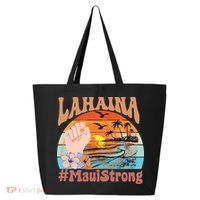 Maui Strong Lahaina Banyan Tree Maui Hawaii Shoreline 25L Jumbo Tote