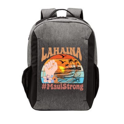 Maui Strong Lahaina Banyan Tree Maui Hawaii Shoreline Vector Backpack