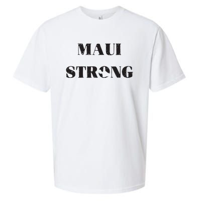 Maui Strong Lahaina Fires Maui Wildfire Relief Sueded Cloud Jersey T-Shirt