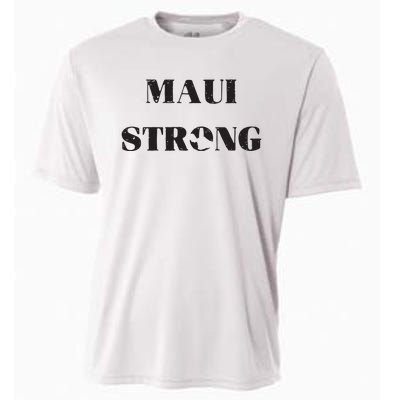 Maui Strong Lahaina Fires Maui Wildfire Relief Cooling Performance Crew T-Shirt