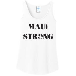 Maui Strong Lahaina Fires Maui Wildfire Relief Ladies Essential Tank