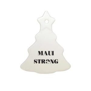 Maui Strong Lahaina Fires Maui Wildfire Relief Ceramic Tree Ornament