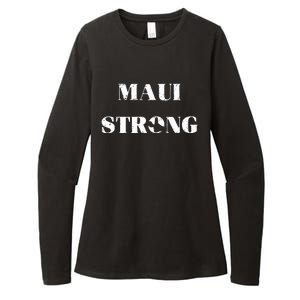 Maui Strong Lahaina Fires Maui Wildfire Relief Womens CVC Long Sleeve Shirt