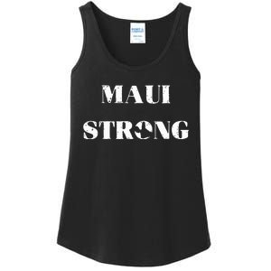 Maui Strong Lahaina Fires Maui Wildfire Relief Ladies Essential Tank