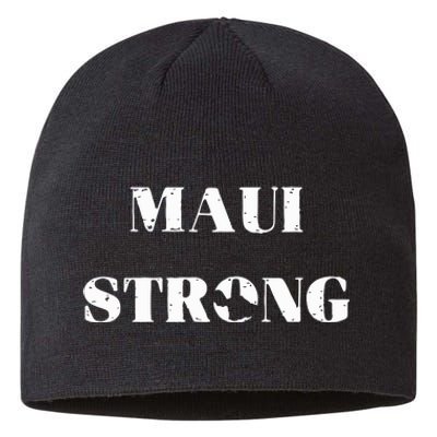 Maui Strong Lahaina Fires Maui Wildfire Relief Sustainable Beanie