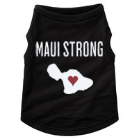 Maui Strong Lahaina Fires Maui Wildfire Relief Doggie Tank