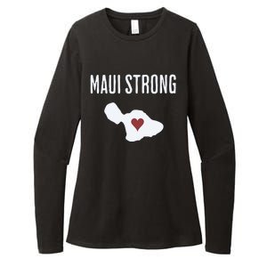 Maui Strong Lahaina Fires Maui Wildfire Relief Womens CVC Long Sleeve Shirt