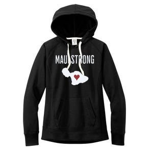 Maui Strong Lahaina Fires Maui Wildfire Relief Women's Fleece Hoodie