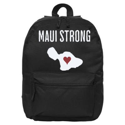 Maui Strong Lahaina Fires Maui Wildfire Relief 16 in Basic Backpack